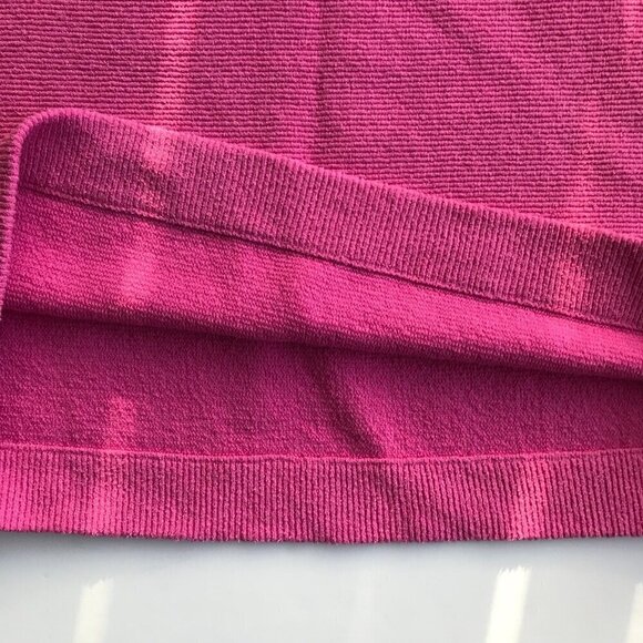 FREE PEOPLE Ottoman Slouch Tunic Raspberry Rose Bubble Gum Pink Sweater/Dress XS - Picture 11 of 16